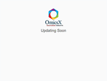 Tablet Screenshot of omicsx.com